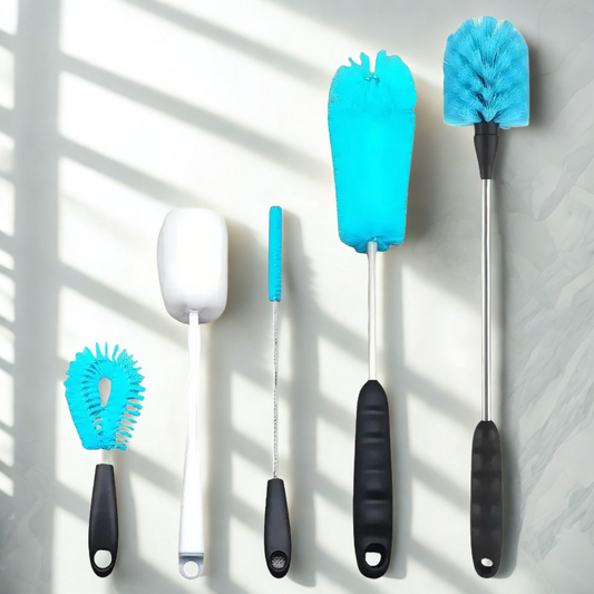 6-Pc Bottle & Straw Cleaning Brush Set