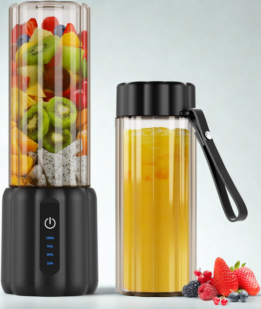 17 Oz Portable USB-C Blender – Travel Lid