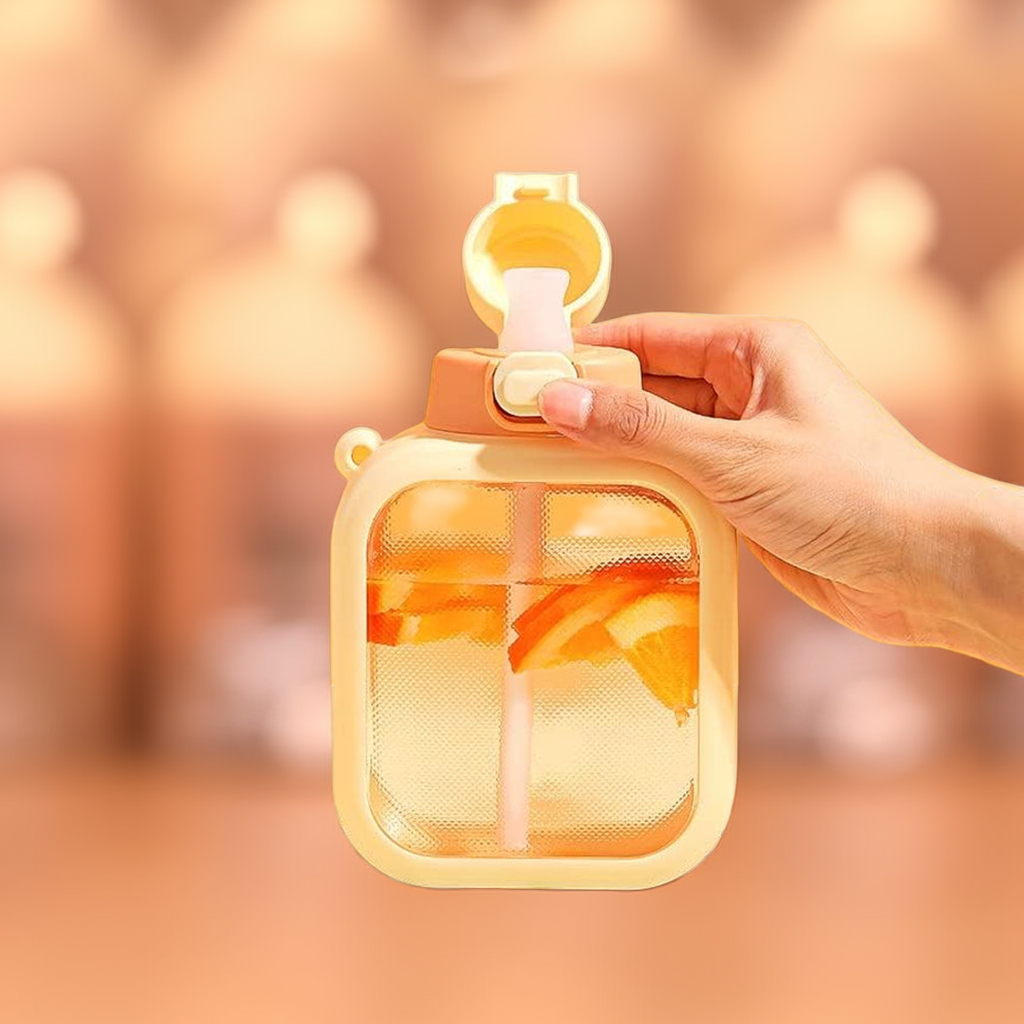 Portable Square Bottle- 24 Oz/ 700 ML