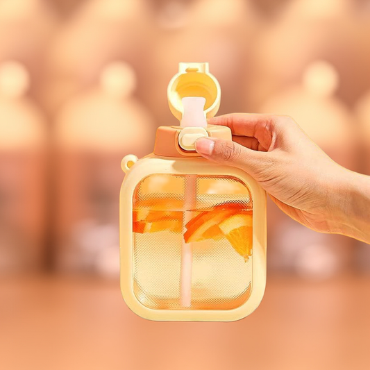 Portable Square Bottle- 24 Oz/ 700 ML