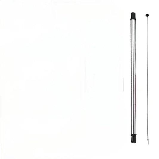 Stainless Steel Folding Straw Stainless Steel Silicone Anti-Scalding Straw Portable Easy-To-Clean Folding Metal Straws